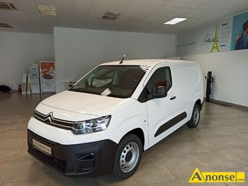 Anonse CITROEN BERLINGO, 2023r., 1.499cm<sup>3</sup>, 100KM, diesel, 3km, biay, furgon blaszak, abs, kontrola trakcji (asr), regulacja wysokosci fotela, immo
