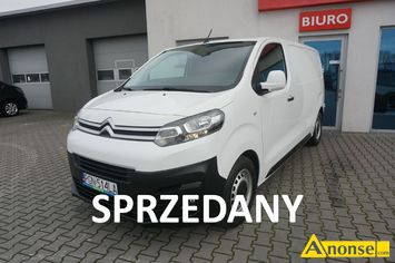 Anonse CITROEN JUMPY, 2016r., 1.560cm<sup>3</sup>, 115KM, diesel, 126.000km, biay, furgon blaszak, abs, kontrola trakcji (asr), immobiliser, centralny zamek,