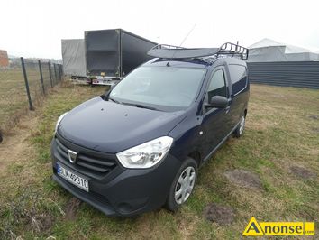 Anonse DACIA Dokker, 2015r., 1.500cm<sup>3</sup>, 75KM, diesel, 170.000km, niebieski, furgon blaszak, 109, c.24.500z do uzg.. OSTRW WIELKOPOLSKI 739-093-7