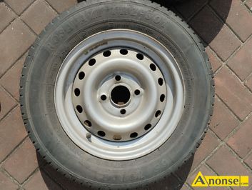 Anonse FELGI FELGI 13 4X100 ET30, w ofercie 2 szt k/felg stalowych 13 cali z przyczepki rozstaw otworw po przektnej 100 mm, stan bardzo dobry,