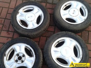 Anonse FELGI ALUFELGI FELGI SEAT VW 14X6 4X100 6JX14 H2 ET38, sprzedam komplet oryginalnych felg od SEATa, brak 1 dekielka rozstaw otworw po przek