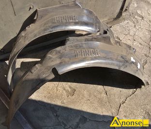 Anonse FIAT PANDA, Nadkola przednie do samochodu FIAT PANDA (2003-2012), polskiej produkcji - REAZAW-PLAST, wykonane z wytrzymaego polietylenu, ko
