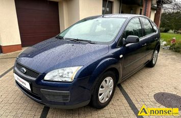 Anonse FORD FOCUS, 2006r., 1.388cm<sup>3</sup>, 80KM, benzyna, hatchback, 220.000km, niebieski, metalik, abs, regulacja wysokosci fotela, dzielona tylna kanap