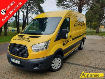 Anonse FORD TRANSIT, 2016r., 2.200cm<sup>3</sup>, 125KM, diesel, 238.000km, ty, furgon blaszak, abs, kontrola trakcji (asr), regulacja wysokosci fotela, au