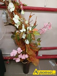Anonse KWIETNIK, sprzedam dekoracyjny sztuczny kwiat w wazonie, stan b.dobry, stan bardzo dobry, c.120zł. RADOM
