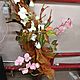 KWIETNIK, sprzedam dekoracyjny sztuczny kwiat w wazonie, stan b.dobry, stan bardzo dobry, c.120zł. RADOM