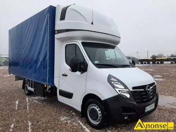 Anonse OPEL Movano, 2022r., 2.299cm<sup>3</sup>, 163KM, diesel, 19.396km, biay, skrzynia z plandeka, 94, c.103.812z. KOMORNIKI 71