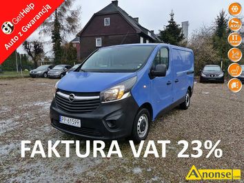Anonse OPEL Vivaro, 2015r., 1.600cm<sup>3</sup>, 120KM, diesel, 312.000km, niebieski, furgon blaszak, abs, kontrola trakcji (asr), regulacja wysokosci fotela,
