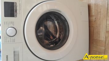 Anonse PRALKA, SAMSUNG, uywana, moliwo transportu, adowana z boku, wywietlacz elektroniczny, klasa energetyczna A+, uywana sprawna 100% gwar