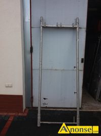 Anonse RUSZTOWANIA, zwyke, Rusztowania stalowe, elewacyjne, podesty stalowe, stan dobry, c.20z do uzg.. RADOM