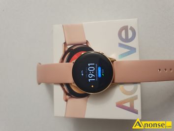 Anonse SAMSUNG GALAXY WATCH ACTIVE, Sprzedam Samsung Galaxy Watch Active rowy.Jeden waciciel od nowoci., stan idealny, c.300z. RADOM 509-13