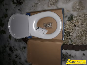 Anonse WC, WC Cersanit -spłuczka + deska sedesowa cersanit nowa, stan bardzo dobry, c.145zł. SKARŻYSKO-KAMIENNA