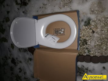Anonse WC, WC Cersanit -spuczka + deska sedesowa cersanit nowa, stan bardzo dobry, c.145z. SKARYSKO-KAMIENNA