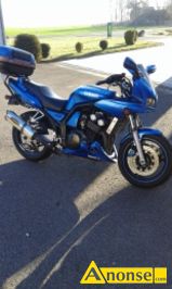 Anonse YAMAHA FAYZER, 2001r., 600, 88.000km, bkitny, kask, kosz, rkawice, ksika serwisowa, kufry, stan dobry, c.8.000z do uzg.. OARW 601-