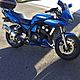 YAMAHA FAYZER, 2001r., 600, 88.000km, bkitny, kask, kosz, rkawice, ksika serwisowa, kufry, stan dobry, c.8.000z do uzg.. OARW 601-