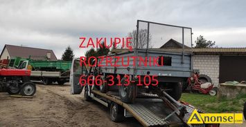 Anonse ZAKUPI: rozrzutnik, zakupi rozrzutniki obornika AGROMET WARFAMA CZARNOBIAOSTAOCKA i inne oraz wszystkie maszyny rolnicze kady stan masz