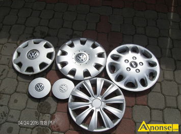 Anonse KOLPKI SAMOCHODOWE, kolpaki samochodowe 13 -16 rozne mam tez orginalne vw polecam, stan bardzo dobry, c.50z do uzg.. SZYDOWIEC 517-344-9