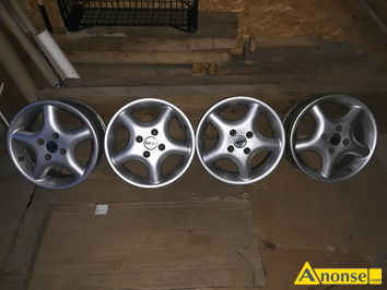 Anonse FELGI EXIP, Sprzedam felgi aluminiowe Exip 14 cali 6Jx14 H2 ET 38 4x 100-rozstaw rub + dwie opony letnie Dayton 185/60 R-14 (felgi pasuj d