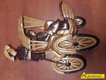 Anonse DEKORACJA CIENNA, bambus naklejony na sklejce, wysoko 30 cm, jak na zdjciach, stan bardzo dobry, c.40z. WIERZCHOWISKA DRUGIE 509-597-