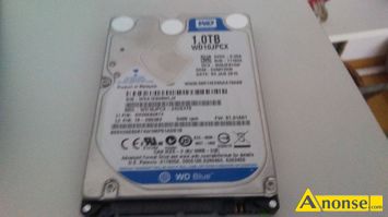 Anonse DYSK DO LAPTOPA, WESTERN DIGITAL O POJEMNOCI 1 TERABAJTA W 100% SPRAWNY SPRZEDAM, c.75z. RADOM