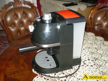 Anonse EKSPRES DO KAWY, Sprzedam nowy Ekspres do kawy ciśnieniowy SEM1100 A2 SilverCrest o mocy 1100 W, z automatyczną funkcją zaparzania, z mocną,