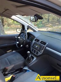 Anonse FORD FOCUS C-MAX, 2007r., 1.800cm<sup>3</sup>, 125KM, benzyna + gaz sekwencyjny, 208.000km, srebrny, metalik, Abs klimatyzacja tempomat system kontroli