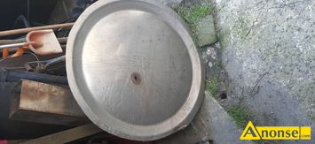Anonse GRILL, blacha nierdzewna gruba 3mm wyprofilowana na ksztat talerza fi 95cm, c.600z. JDRZEJW