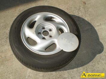 Anonse KOA ALUFELGI 14X6JJ45, Sprzedam 4 koa z nowymi oponami 185/65/R14 na alufelgach 14x6JJ45 do Toyoty Alufelgi w bardzo dobrym stanie., c.1.3