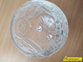 Anonse KRYSZTA, Kryszta bombka rednica ok 13 cm, stan idealny, c.30z. OSTROWIEC WITOKRZYSKI