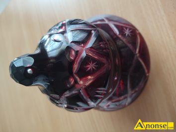 Anonse KRYSZTA, Kryszta gruszka rednica ok 10 cm, stan idealny, c.20z. OSTROWIEC WITOKRZYSKI