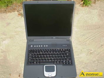Anonse LAPTOP, ACER, WINDOWS XP PROFESSIONAL, monitor 15 cali, dysk 30GB, Sprzedam laptop ACER Model MS2138 TravelMate 2000. Dołożone dużo pamięci