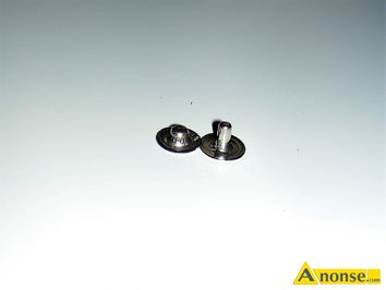 Anonse nity krawieckie red.10 mm, metalowe, 10x 3 mm i 10 x 6 mm, 1000 kmp za 40z, c.40z. LUBLIN