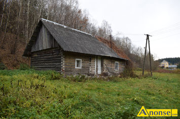 Anonse NOZDRZEC, dom 65m<sup>2</sup>, drewniany, na dziace 36a, do remontu, pokoje: 1, gaz, prd, Dom w rejonie miejscowoci Wesoa, na uroczej dziace 36a o