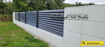Anonse OGRODZENIA, Ogrodzenia stalowe aluminiowe, kute, nowoczesne, palisada pozioma, pionowa, ogrodzenia aluzjowe, barierki balustrady. Producent