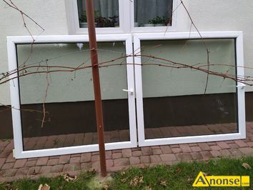 Anonse OKNA, dwa okna lewe uchylne plastikowe, stan bardzo dobry, c.150z. WLKA ABRAMOWICKA