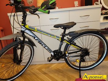 Anonse ROWER, grski, ARKUS, Koa 26 cali, rama aluminiowa, osprzt Shimano. Hamulce Vabreke, botniki Kross ADHD . Chwyty Kellys, siodeko elowe