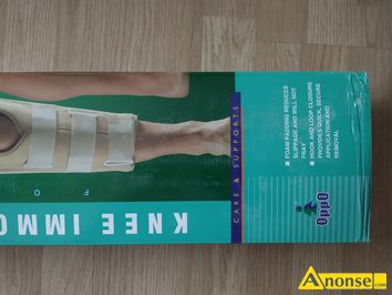 Anonse SPRZT REHABILITACYJNY, orteza kolana.Nowa, stan bardzo dobry, c.40z. OARW
