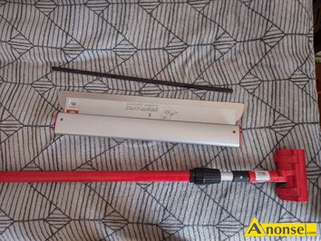 Anonse ZESTAW SZPACHLA 60 CM + ADAPTER +KIJ, Sprzedam zestaw szpachla 60 cm + adapter + kij. Szpachl robione byy dwa sufity podwieszane w mieszka