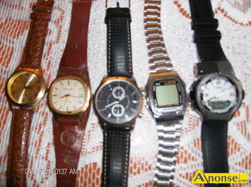 Anonse ZEGARKI, mam do sprzedania zegarki na reke casio O/O i innych firm mozliwa zamiana na casio g-shoc, stan bardzo dobry, c.120z do uzg.. SZYD