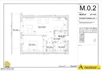 Anonse DZIESITA, M-3, 46m<sup>2</sup>, blok, jednopoziomowe, winda, gaz, prd, kanalizacja, deweloperski, proponujemy nowe mieszkanie z dala od centrum miast