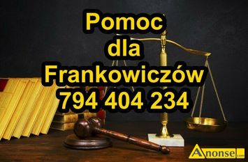 Anonse AGENT, Kancelaria Prawna poszukuje OSB OPERATYWNYCH, poprzez ktrych pragniemy dotrze do OGROMNEGO GRONA FRANKOWICZW zarwno tych ktrzy