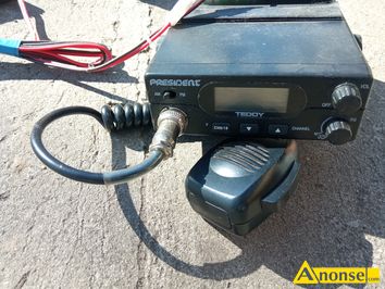 Anonse CB RADIO, PRESIDENT, stan bardzo dobry, c.200z do uzg.. DBRWKI