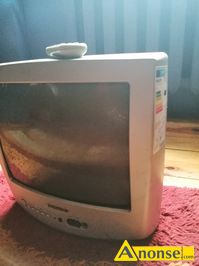 Anonse DAEWOO, 21cali, kineskopowy, srebrny, Sprzedam tv firmy Daewoo 21cali z pilotem na chodzie cena 40zl moe komu si przyda, stan dobry, c.40