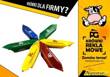 Anonse DEKORACJE, Krwki Reklamowe ze zdjciem – 1kg Lubisz wysok jako i dobry smak? Takie s nasze Krwki Krwka reklamowa jako podzikowanie