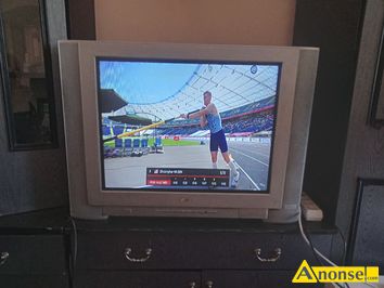 Anonse LG, 29cali, kineskopowy, srebrny, Sprzedam telewizor LG RZ-29FA34RB, bardzo adny obraz, kolory, dobry dwik, stan bardzo dobry, bez pilota