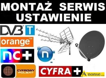 Anonse MONTA ANTEN, Serwis naprawa anten Satelitarnych/naziemnych dvbt Kielce i okolice najtaniej KIELCE
