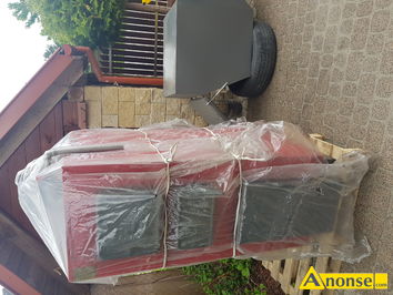 Anonse PIEC, uywany, na ekogroszek z nowym pojemnikiem na wgiel, 25kW, w peni sprawny. Sterownik argon. Nowa obudowa podajnika. Pompy obiegowe.