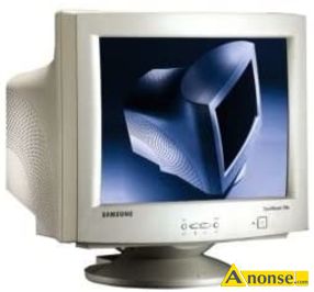 Anonse SAMSUNG, 17cali, kineskopowy, Oferuj monitor Samsung 750S tel 724 014 821, stan dobry, c.20z. OPATW