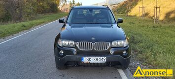 Anonse BMW X3, 2006r./IX, 3.000cm<sup>3</sup>, 286KM, diesel, 259.750km, czarny, metalik, ABS, immobiliser, ASR, autoalarm, poduszki powietrzne, 8xPP, system