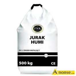 Anonse WAPNO, Wapno granulowane Jurak Premium Humi to granulowany wysoko reaktywny nawz posiadajcy wap z dwch rde (kreda plus mczka wglano
